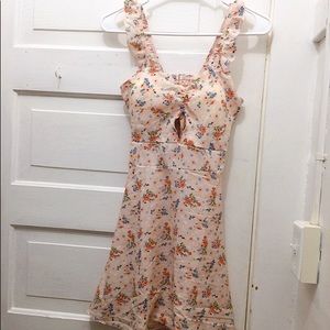 Summer flowers dress